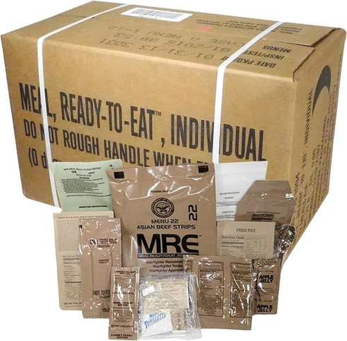 Mre meals ready eat - to, 12